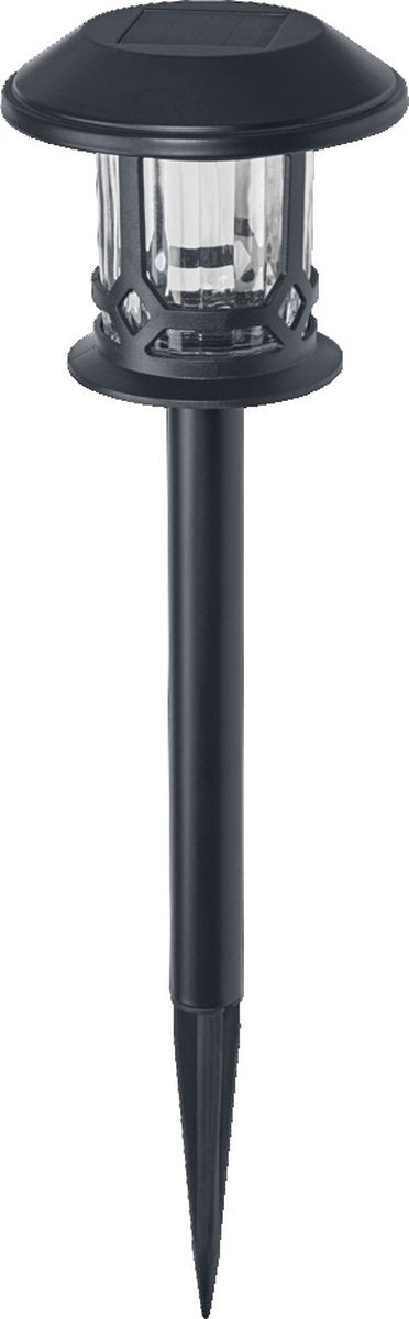 Picchetto da giardino Ledvance smart+ Bluetooth da esterno a energia solare, con luce bianca regolabile (3000 k-6500 k) + luce colorata, utilizzabile senza elettricità, autonomia fino a otto ore, classe di protezione IP44, nero