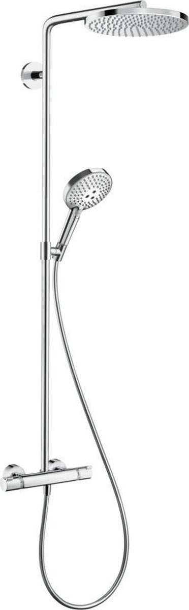 Hansgrohe Raindance Select s Showerpipe 240 1jet Powderrain con termostato cromo
