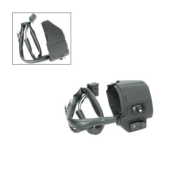 Diverse stuurschakelaar rechts mat zwart | vespa primavera sprint