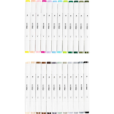 Creativ company https: www.cchobby.nl tekenstift-lijndikte-1-8-mm-pastelkleuren-standaardkleuren-24-stuk-1-doos