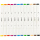 Creative Company Drawing Pen Standard Colors, 12st.