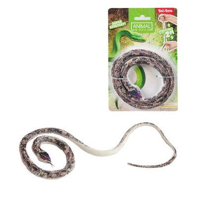 Toi-toys mondo animale serpente realistico 60 cm