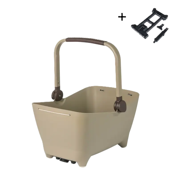 Basil dog basket buddy mik 2.0 brown