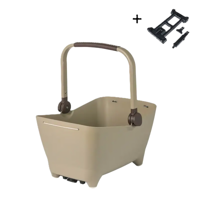 Cesta para perros Basil buddy mik 2.0 marrón