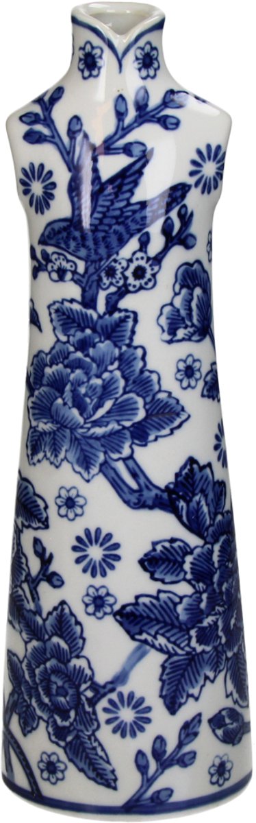 Vaso collezione Hd vestito porcellana 10x8x31cm