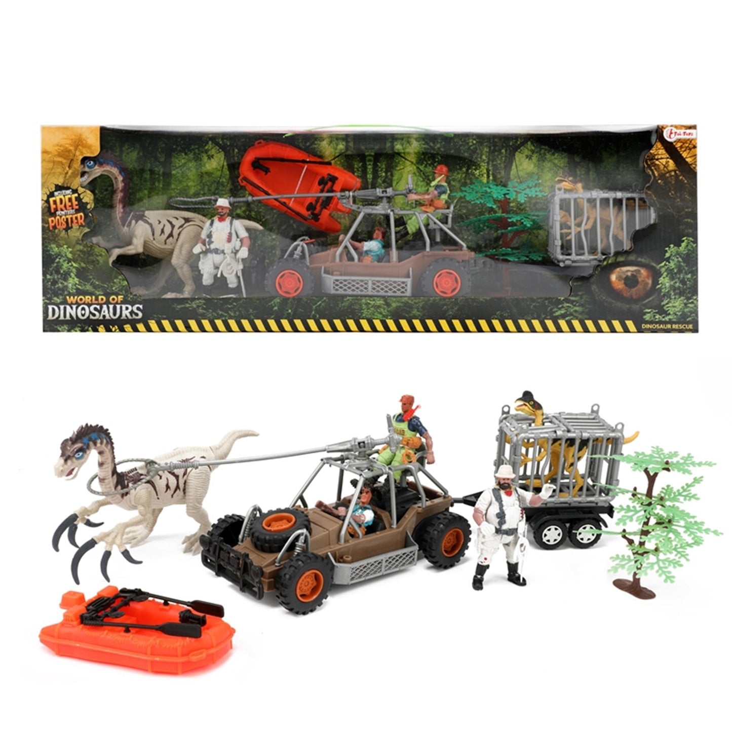 Toi-toys toi giocattoli Il mondo dei dinosauri set da gioco xl