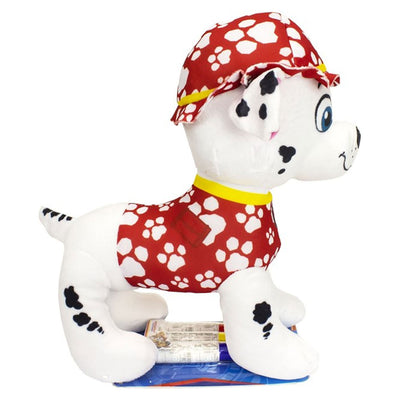 Paw Patrol Color Juguete Cuddly con marcadores - Marshall