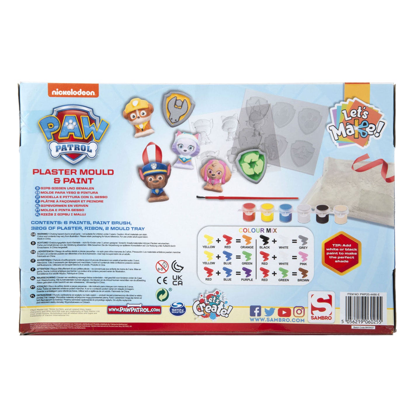 Giets dipingendo Paw Patrol XL