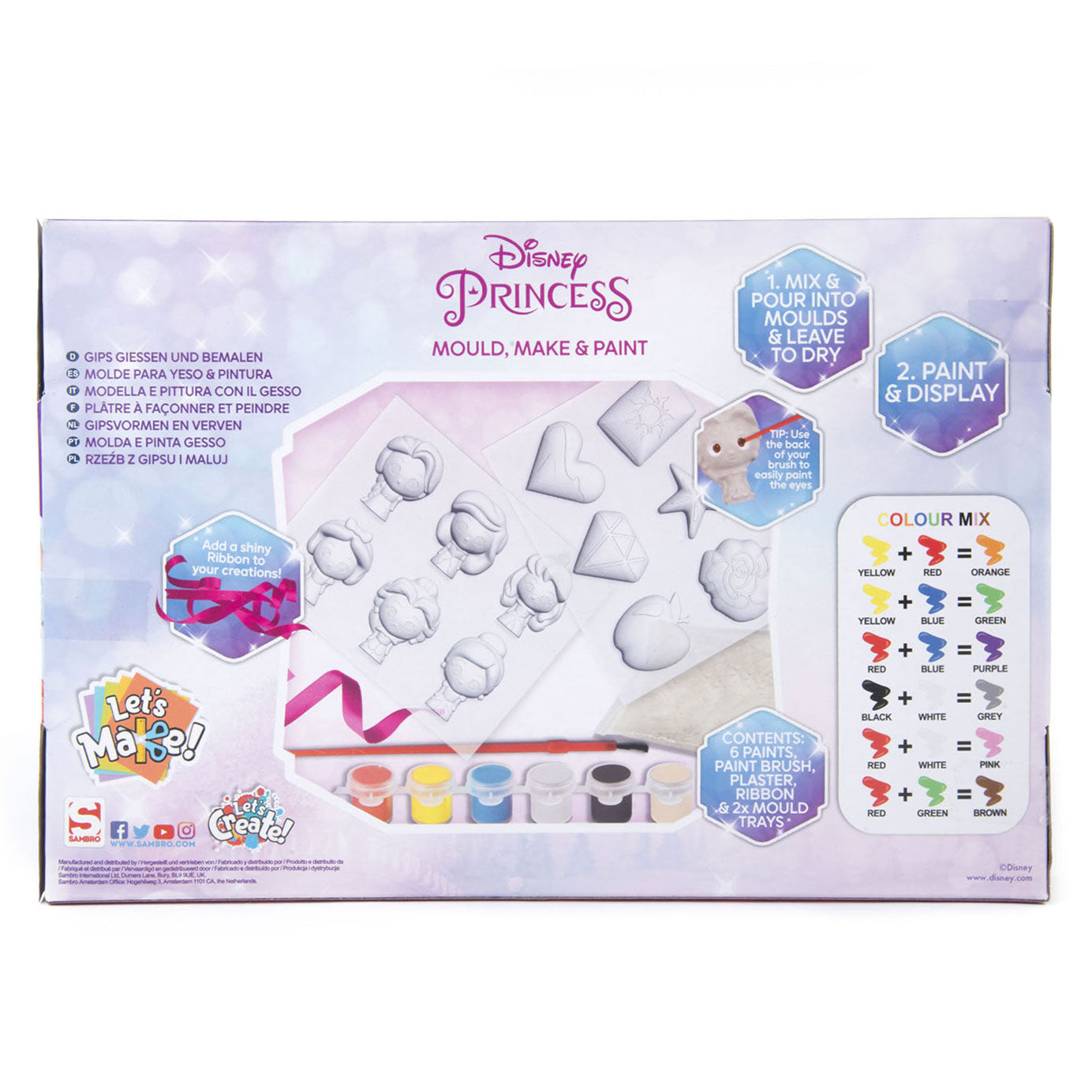 Girss pinta Disney Princess XL