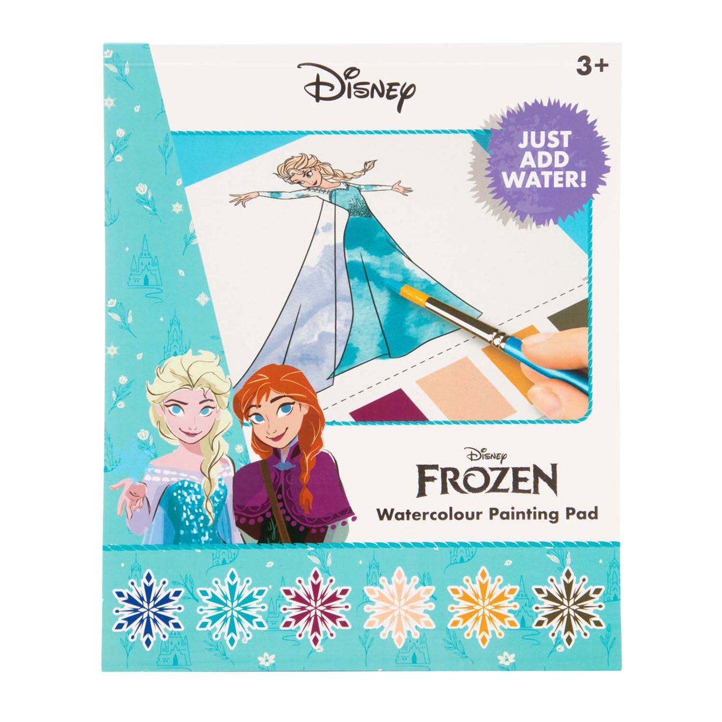 Sambro frozen kleuren met water kleurblok, 27dlg.