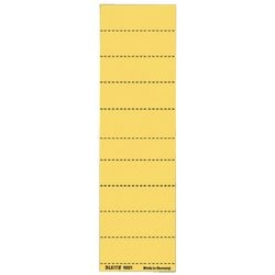 Rider strips leitz alpha yellow 100 pieces cardboard