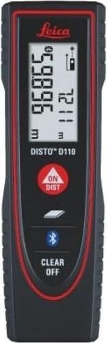 Telémetro Leica disto d110 en bolsa - bluetooth - 60m