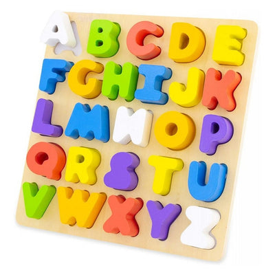 Ulysse houten alfabet puzzel 26 stukjes