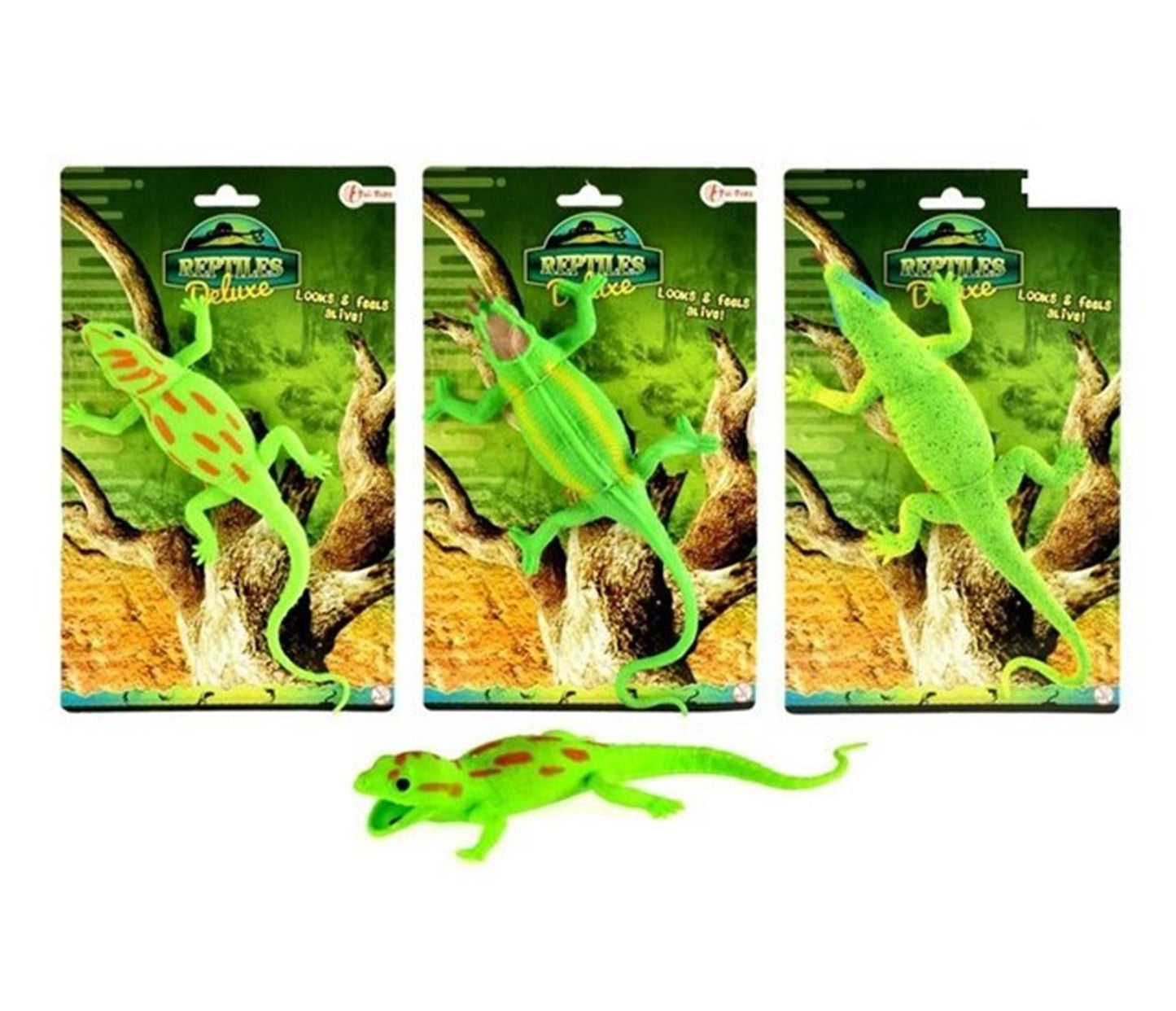 Toi-toys reptiel levensecht op kaart