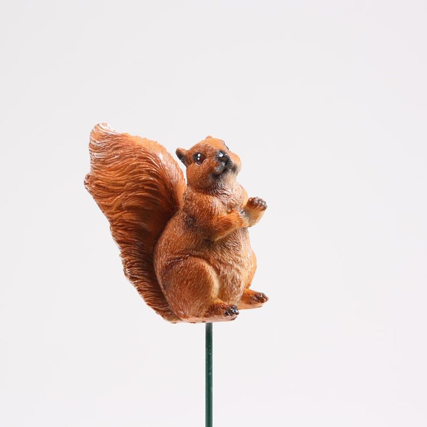Animales de granja ardilla en palo 8x4x6 cm