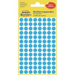 Punti di marcatura avery 3011 blu 8mm
