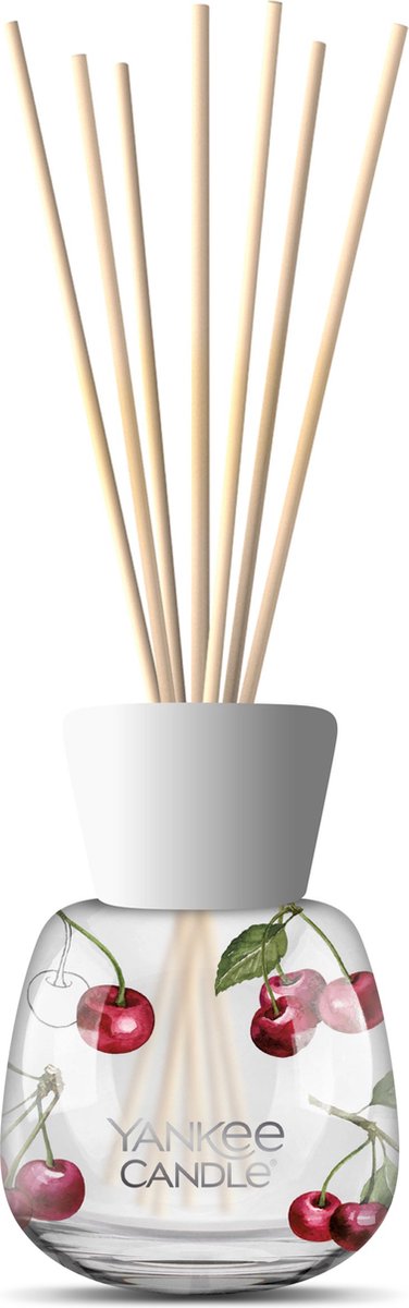 Yankee candle - bastoncini profumati all'amarena 100ml - profumo per ambienti - diffusore di aromi
