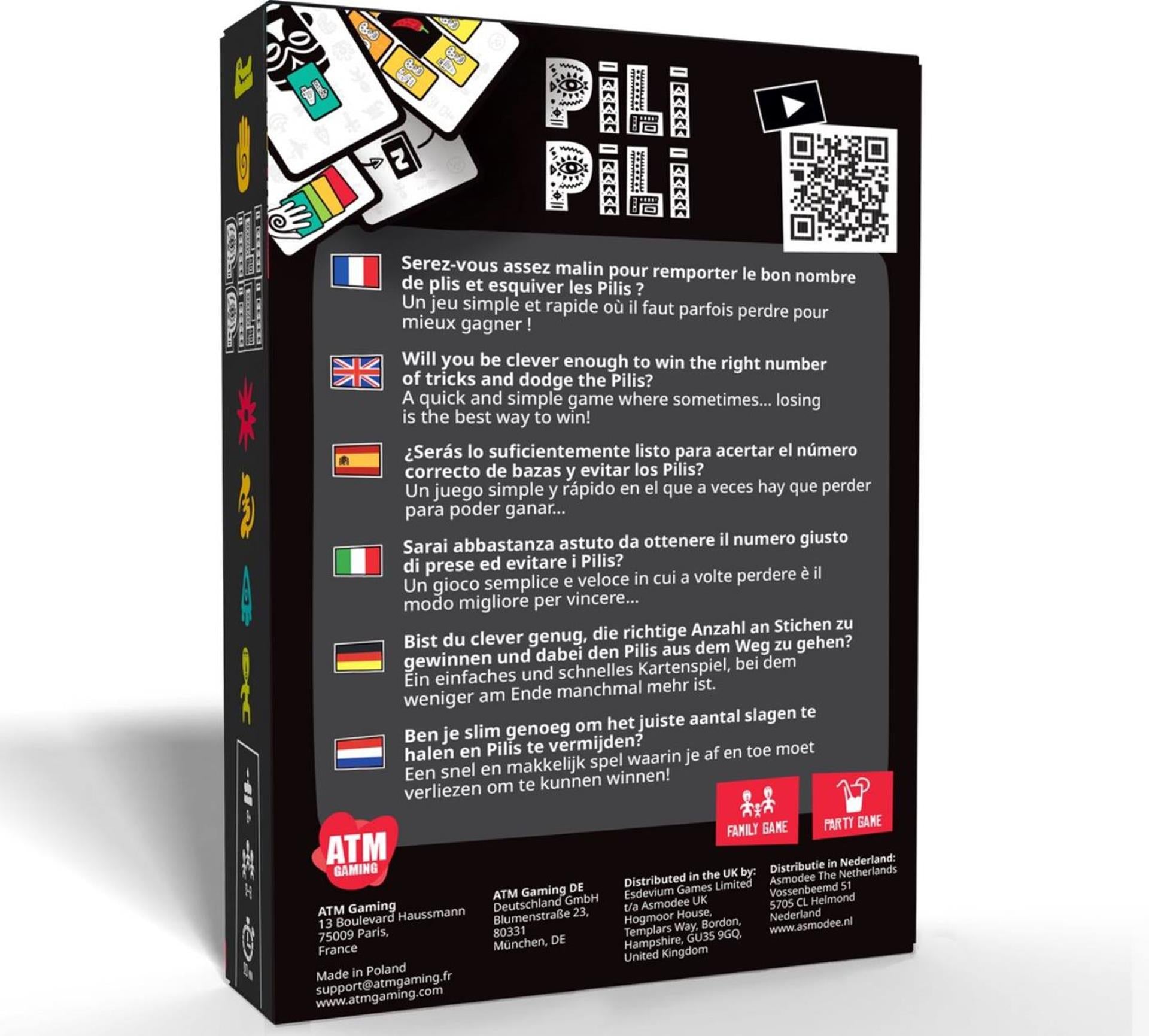 Gioco di carte Asmodee pili pili (versione nl)