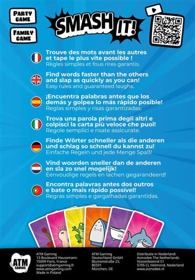 Asmodee spaccalo! gioco di carte (versione nl)