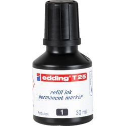 Ricarica inchiostro pennarello indelebile edding t25 nero