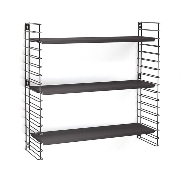 Libreria Tomado retrò nera 70x21x68 cm