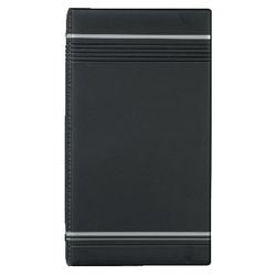 Raccoglitore ad anelli per biglietti da visita durevole 2385 25,5x14,5 cm antracite