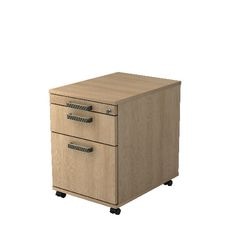 Bach mobile cajón block hammerer ac20 sg madera acero 428x580x590mm 3 cajones roble