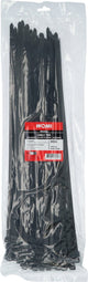 Fascette Womi 450×7,6 mm nere – 100 pezzi – extra lunghe – elevata resistenza alla trazione