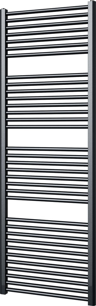 Radiatore di design Plieger Palermo – scaldasalviette – 170,2 cm x 50 cm - 799 watt – antracite metallizzato