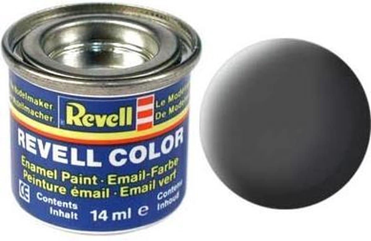Revell - modelbouwverf nr 378 donkergrijs zijdemat
