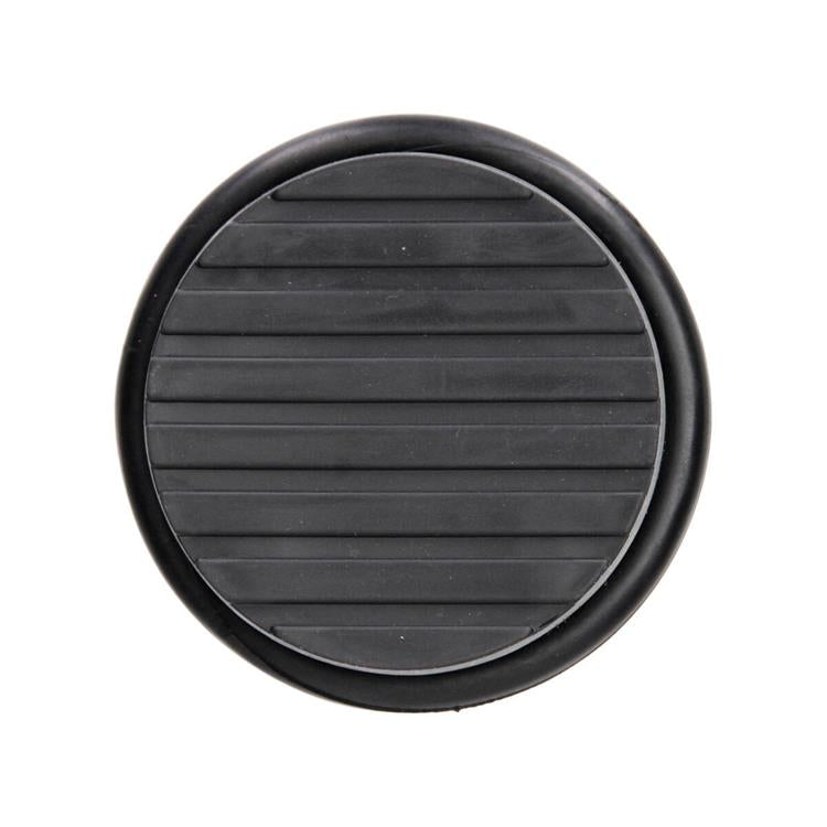 Mack 1069043 - fermaporta pesante nero 1,3 kg ø 95mm altezza 35mm | 6 pezzi