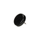 Mack 1066769 - fermasedie chiodo plastica nero ø 25 mm 8 pz | 6 pezzi