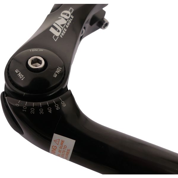 Stem adjustable 110mm x 22.2mm, black