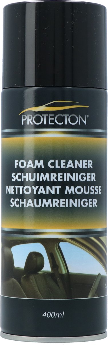 Limpiador en espuma Protecton - para una limpieza buena y profunda - alto poder disolvente - con aroma fresco - 400ml