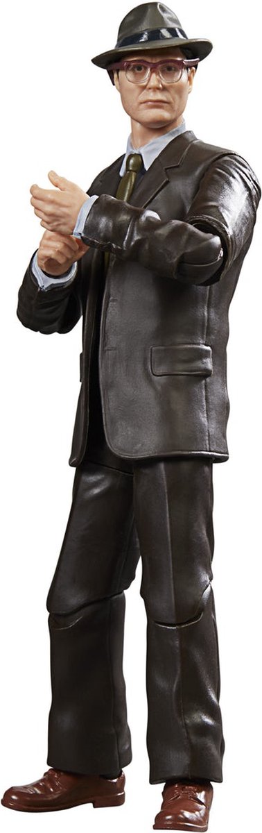 Hasbro Indiana Jones - serie de aventuras Dr. Jürgen Voller figura de acción de 15 cm, el dial del destino - multicolores