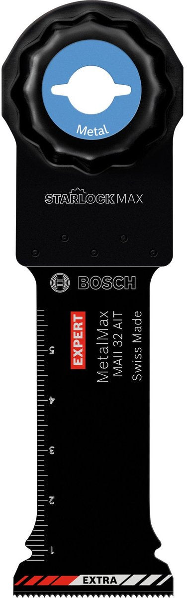 Bosch 2608900023 hoja de sierra de inmersión de carburo recubierta expert starlockmax maiz 32 ait carburo, metal 32 x 70 mm 10