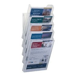 Porta brochure durevole combiboxx a4 set xl trasparente