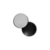 Mack 1069035 - fermaporta autoadesivo nero ø 40 mm 2 pz | 6 pezzi