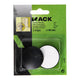Mack 1069035 - fermaporta autoadesivo nero ø 40 mm 2 pz | 6 pezzi