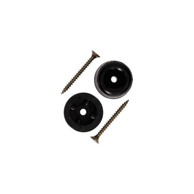 Mack 1069023 - gomma fermaporta + vite nera 30 x 35 mm 2 pz | 6 pezzi
