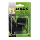 Mack 1069023 - gomma fermaporta + vite nera 30 x 35 mm 2 pz | 6 pezzi