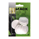 Mack 1069027 - fermaporta autoadesivo bianco ø 40 mm 6 pz | 6 pezzi