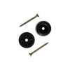 Mack 1069029 - deurstop rubber + schroef zwart 30 x 25 mm 2 st pcs | 6 stuks
