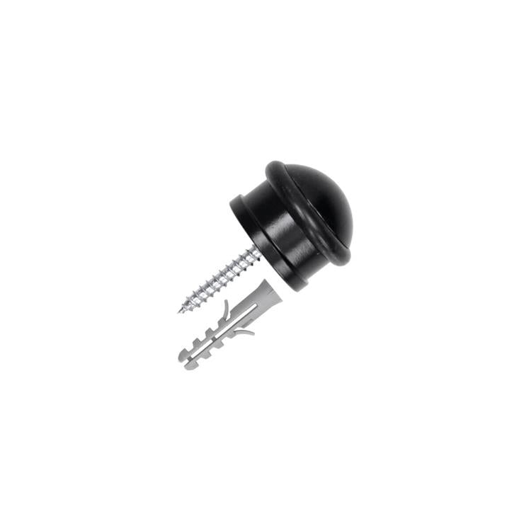 Mack 1069032 - cilindro fermaporta modello nero ø 30h25 mm 1 pz pz | 6 pezzi