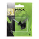 Mack 1069033 - cilindro fermaporta modello nero ø 28h28 mm 1 pz pz | 6 pezzi