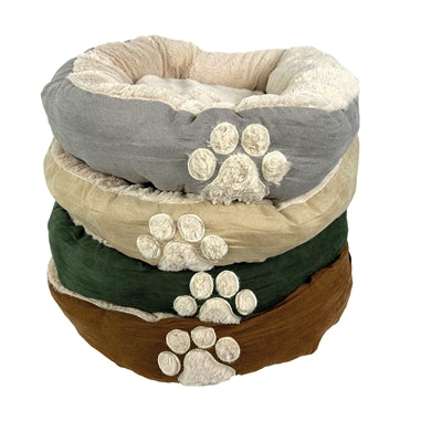 Abbracci cesto per cane ovale sordo grigio