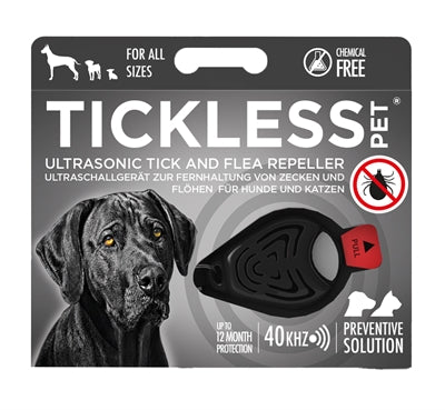 Teek senza ticchetta e vlo Defense for Dog and Cat Black