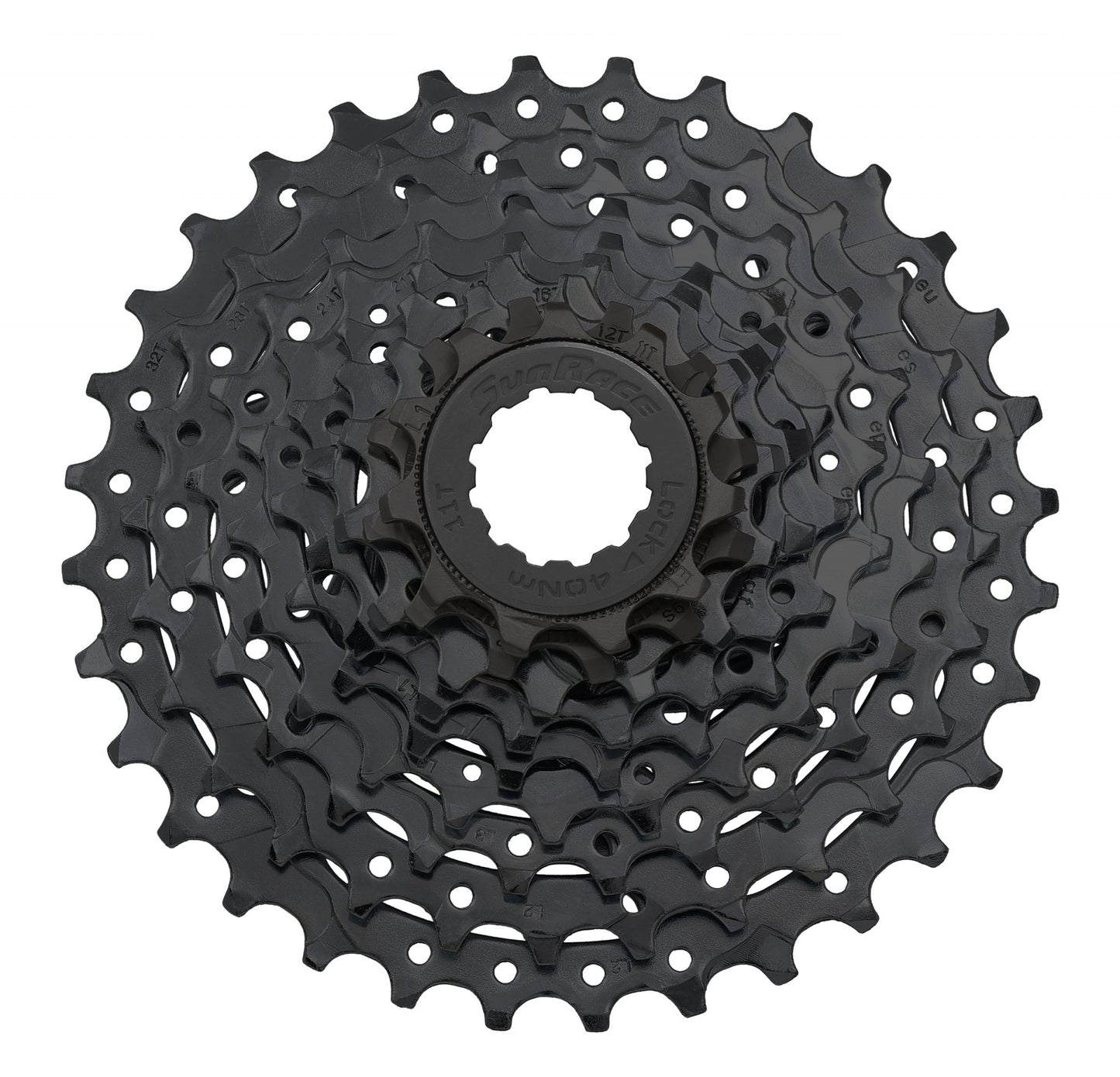 Cassette de Sunrace 9V 11-36t Shimano Negro