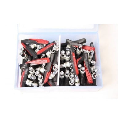 Conjunto de bloque de freno Elvedes V-Brake Allen Dual Compuesto (25 pares)