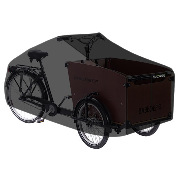 DS Copre Cargo Copertura bici Cargo Grigio a 3 ruote